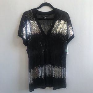 Sequin pullover by I.N.C